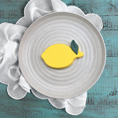 Lemon Embosser and Cutter - Custom Cookie Cutters