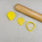 Strawberry Embosser and Cutter - Custom Cookie Cutters