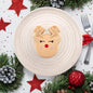Rudolph Reindeer Debosser and Cutter Set - Custom Cookie Cutters