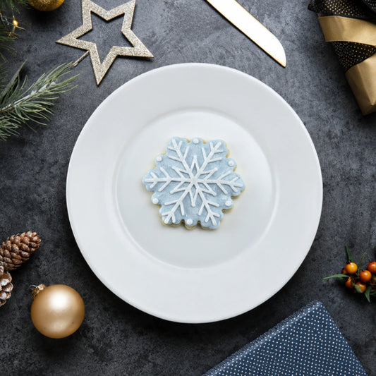 Large Snowflake Cutter and Debosser Set - Custom Cookie Cutters