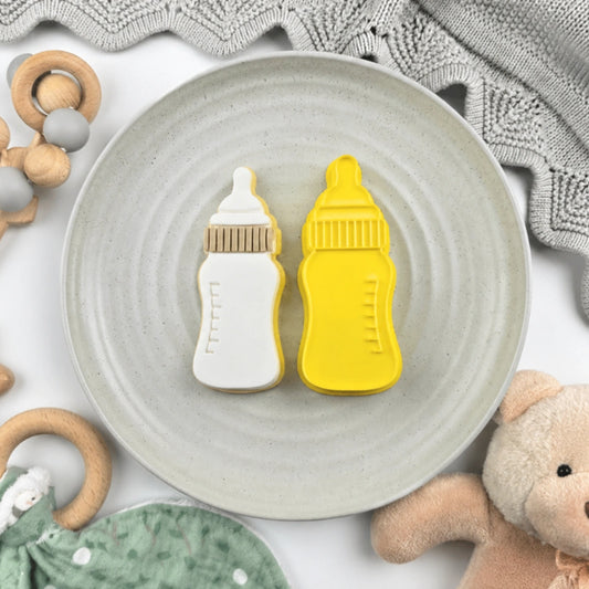 Baby Bottle Debosser and Cutter Set - Custom Cookie Cutters