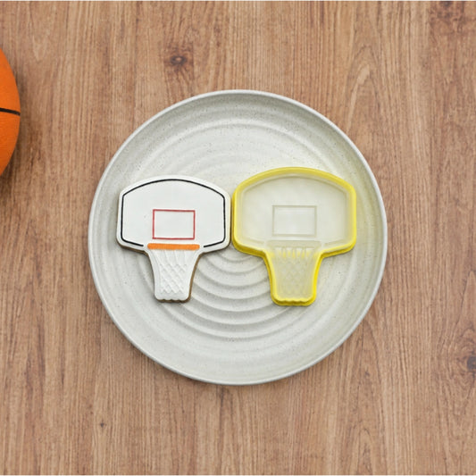 Basketball Ring Cutter and Debosser Set - Custom Cookie Cutters