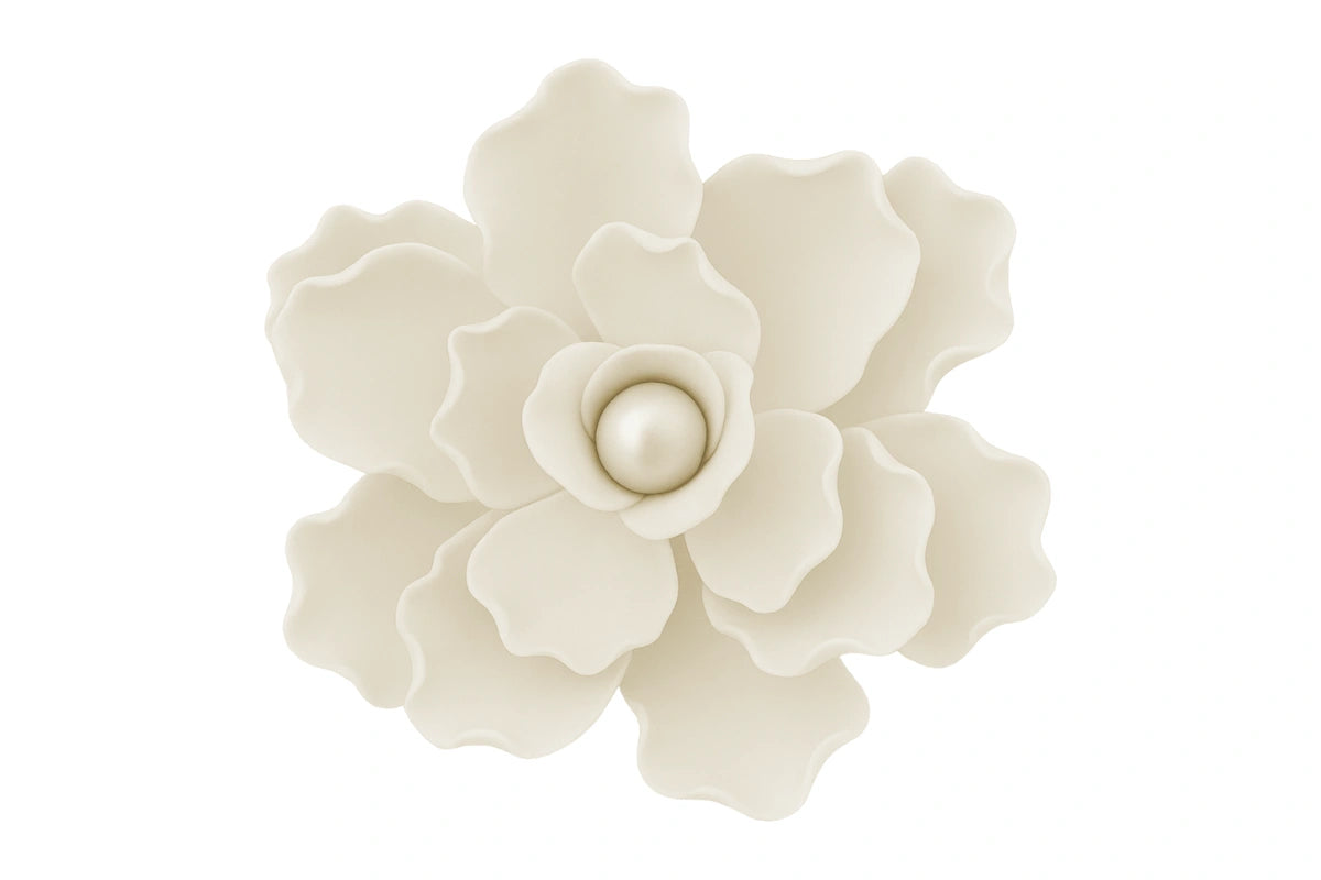 White Single Gardenia 13cm - Sweet Sugar Flowers