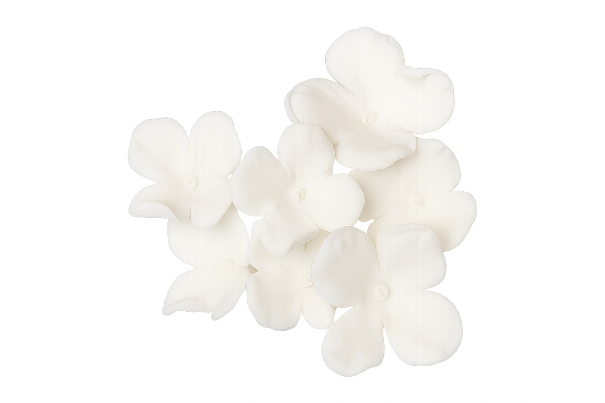 White Hydrangea Mix Sizes - Sweet Sugar Flowers