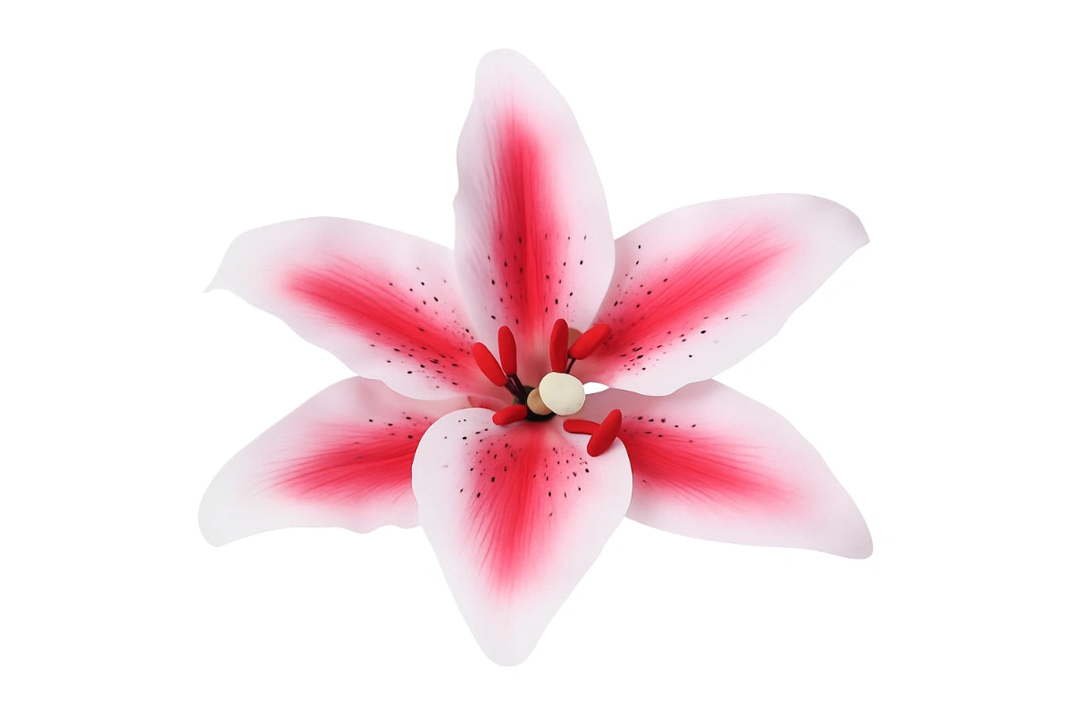 Pink Single Stargazer Lily - Sweet Sugar Flowers