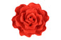 Red Single Damask Rose Large - Sweet Sugar Flowers