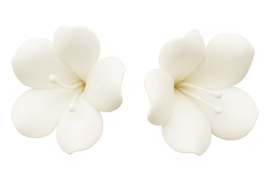 White Single Bell Flower - Sweet Sugar Flowers