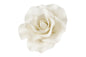 White Large Single Rose 8cm - Sweet Sugar Flowers