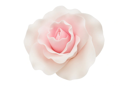 Pink Extra Large Rose Flower 12cm - Sweet Sugar Flowers