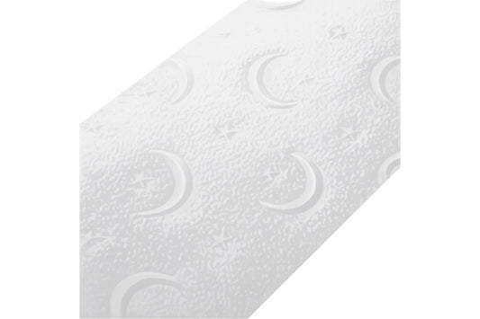 Wraparound Cake Impression Mat Carolines Sugar Art - 33×3.8in Stars and Moons