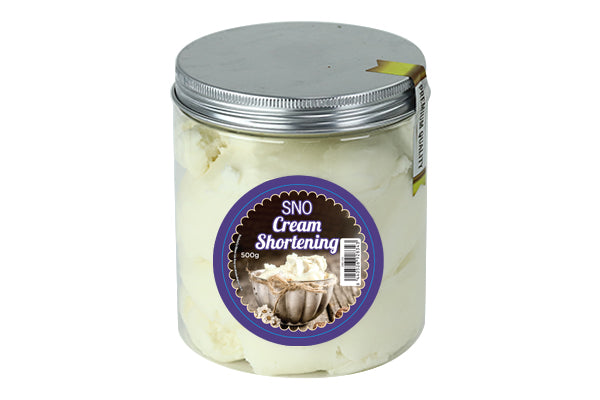Sno Cream Shortening - Buttercream - Butter 500g - Iconic Cake Art