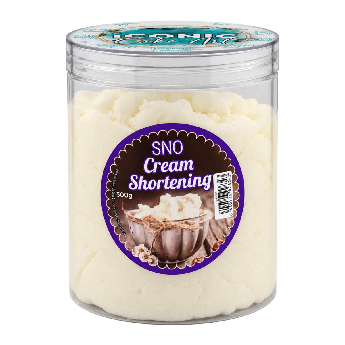 Sno Cream Shortening - Buttercream - Butter 500g - Iconic Cake Art