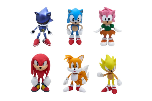 Sonic Decoset (6 Pack) - Iconic Cake Art