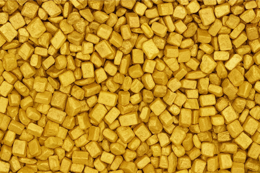Gold Sugar Crystals Mix 1kg - Iconic Sprinkles