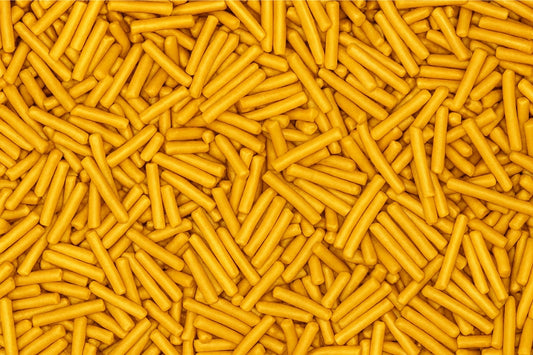 Gold Jimmies 1kg - Iconic Sprinkles