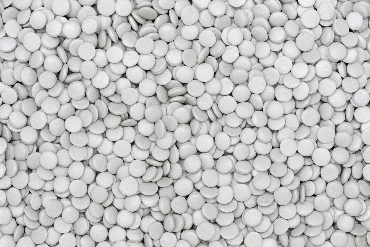 Silver Pearl Confetti 1kg - Iconic Sprinkles