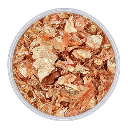 Rose Gold Flakes 2g - Iconic Cake Art