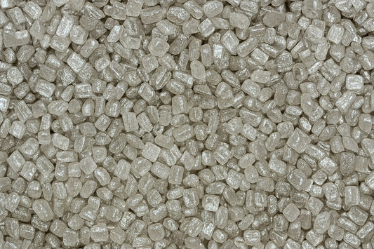 Silver Sugar Crystals Sprinkle Mix 1kg - Iconic Sprinkles