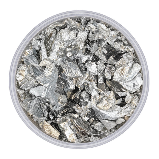 Silver Flakes 2g - Iconic Cake Art