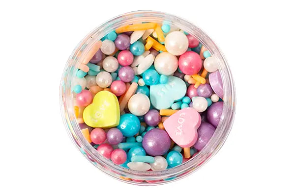 Sweetie Hearts Kiss and Love Blend Sprinkles - by 70g - Sprinks