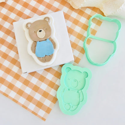 Teddy Bear Layer Set (SweetP) - Custom Cookie Cutters