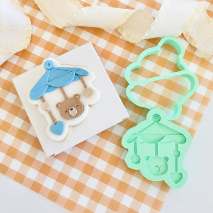 Baby Bear Mobile Layer Set (SweetP) - Custom Cookie Cutters