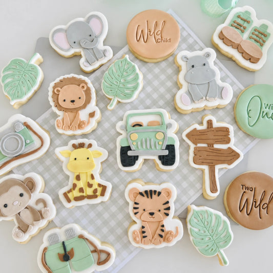 Wild Child Text Stamp (SweetP) - Custom Cookie Cutters