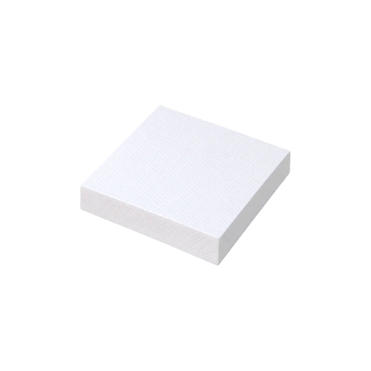 Square 7 x 1 High Polystyrene Cake Dummy - Iconic Cake Art