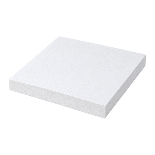 Square 12 x 1.5 High Polystyrene Cake Dummy - Iconic Cake Art