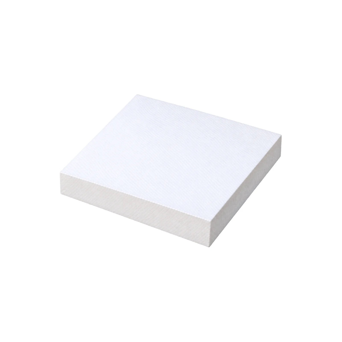 Square 12 x 2 High Polystyrene Cake Dummy - Iconic Cake Art