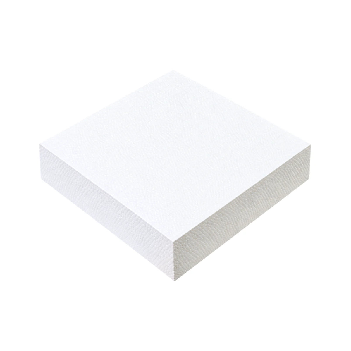 Square 15 x 3 High Polystyrene Cake Dummy - Iconic Cake Art