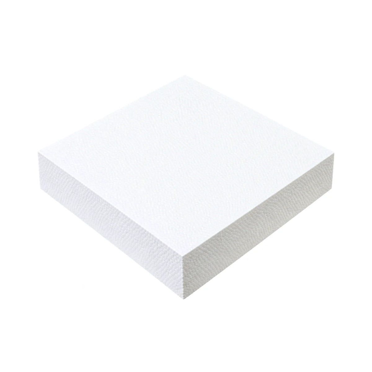 Square 16 x 3 High Polystyrene Cake Dummy - Iconic Cake Art