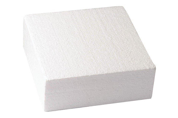 Square 3 x 4 High Polystyrene Cake Dummy - Iconic Cake Art