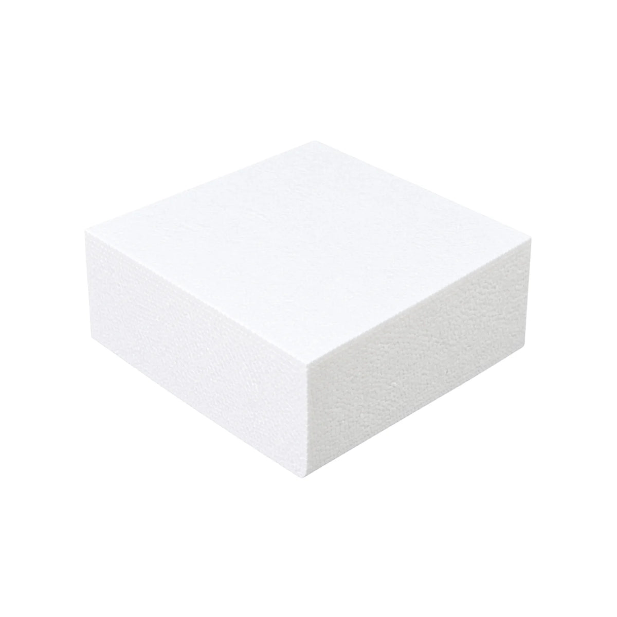 Square 11 x 4 High Polystyrene Cake Dummy - Iconic Cake Art