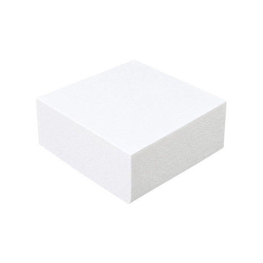 Square 11 x 4 High Polystyrene Cake Dummy - Iconic Cake Art