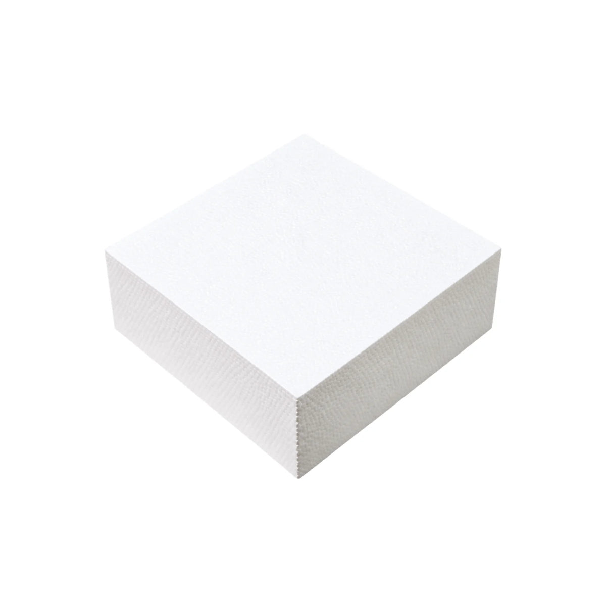 Square 11 x 5 High Polystyrene Cake Dummy - Iconic Cake Art