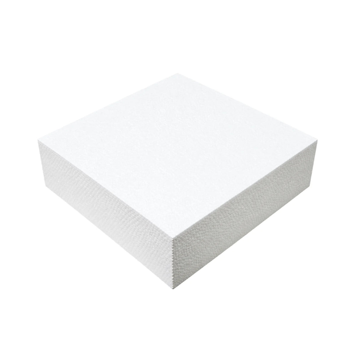 Square 13 x 5 High Polystyrene Cake Dummy - Iconic Cake Art