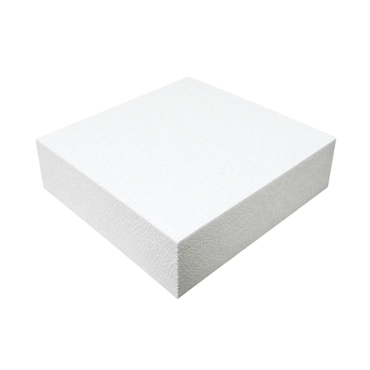 Square 14 x 5 High Polystyrene Cake Dummy - Iconic Cake Art