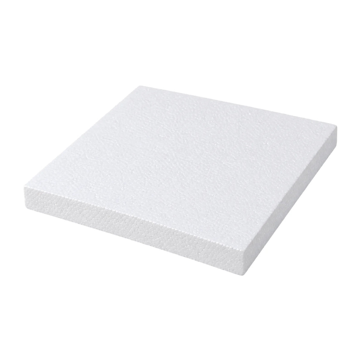 Square 12 x 1 High Polystyrene Cake Dummy - Iconic Cake Art