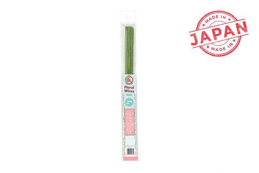 Green 18 Gauge Floral Wires (30 Pack) - Gateau Art
