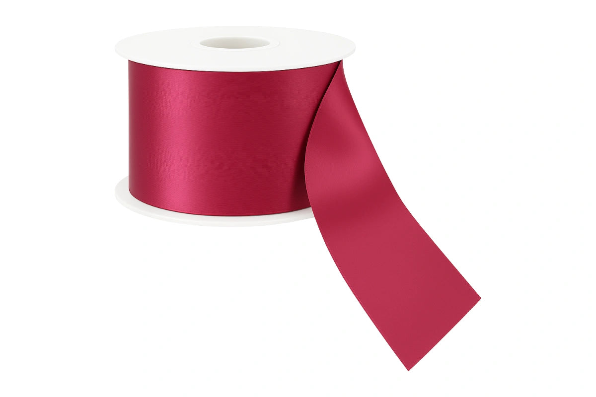 Antique Rose Satin Ribbon Double Sided 38mm - My Dream Cake