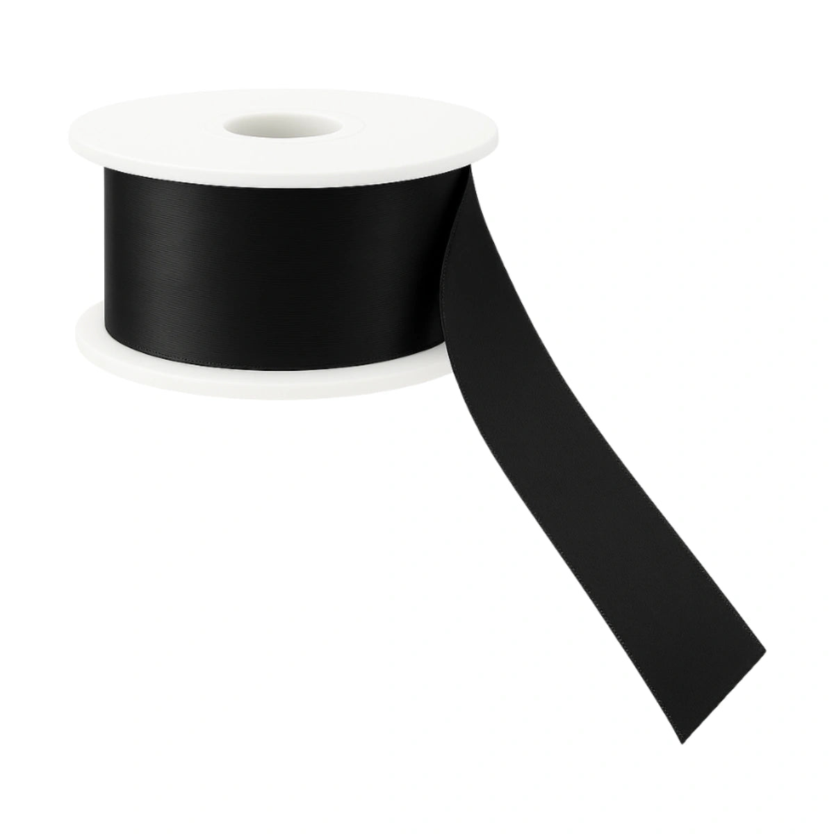 Black Satin Ribbon Double Sided 16mm - My Dream Cake