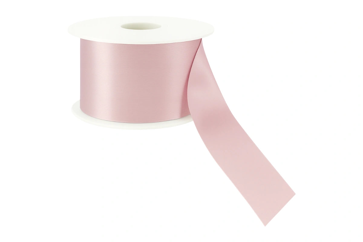 Pink Light Satin Ribbon Double Sided 25mm - My Dream Cake