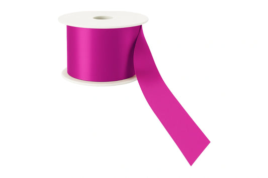 Magenta Satin Ribbon Double Sided 25mm - My Dream Cake