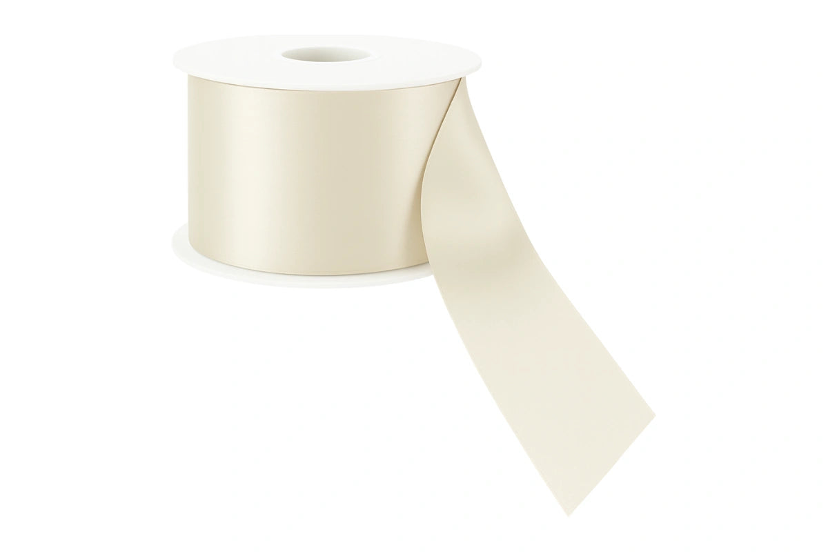Nude Satin Ribbon Double Sided 38mm - My Dream Cake