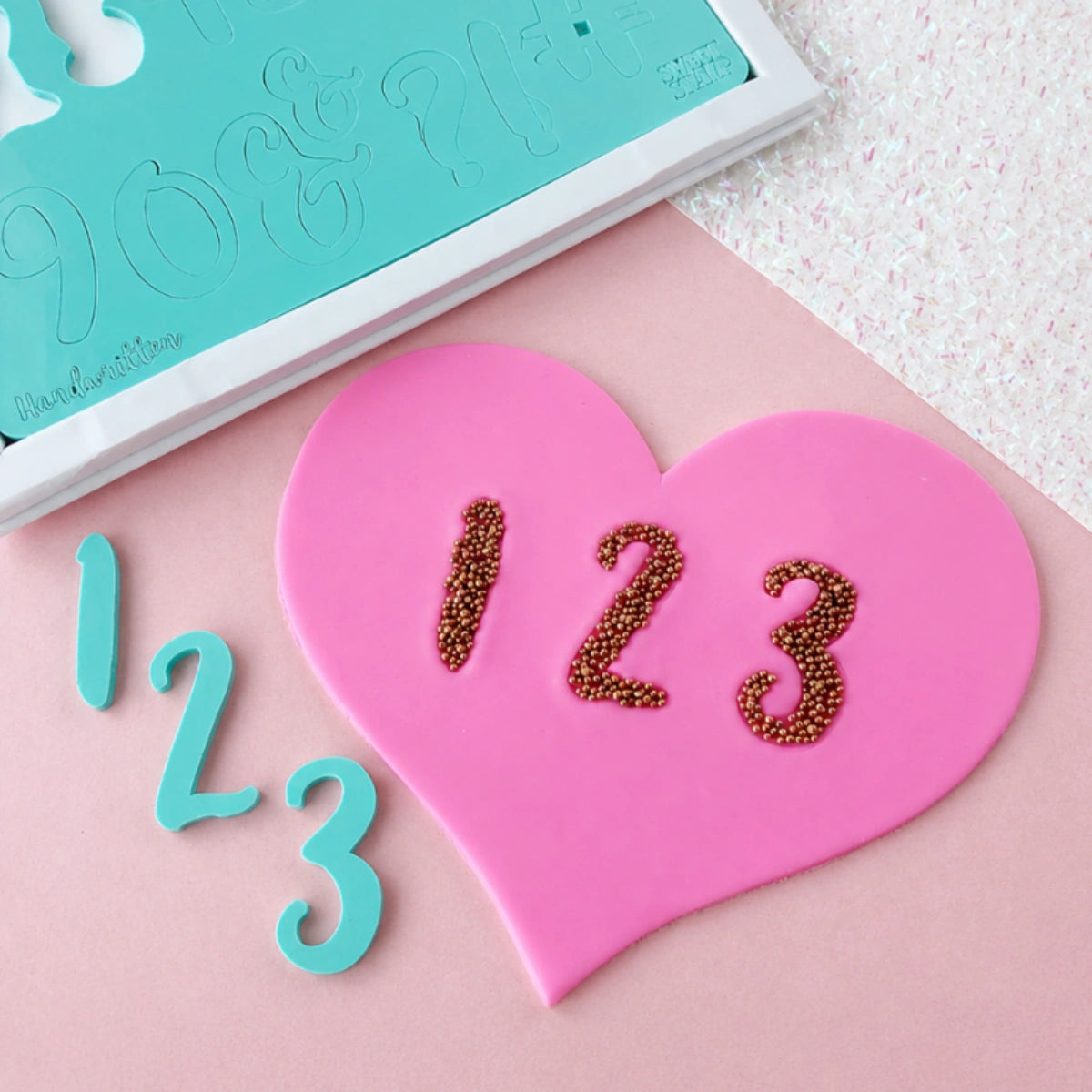Handwritten Numbers - Sweet Stamp