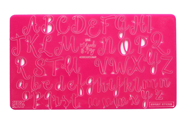 Cutie Pie - Uppercase, Lowercase, Numbers and Symbols - Sweet Stamp