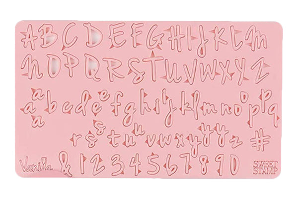 Vanilla Set - Uppercase, Lowercase, Numbers and Symbols - Sweet Stamp
