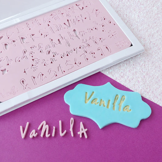 Vanilla Set - Uppercase, Lowercase, Numbers and Symbols - Sweet Stamp