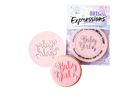 Baby Girl - Outboss Expressions - Sweet Stamp